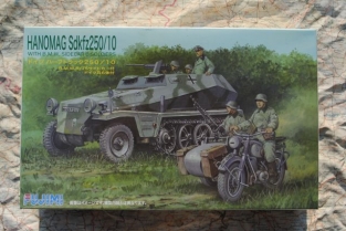 FUJ762173 Sd.kfz.250/10 & BMW R75 with Side Car